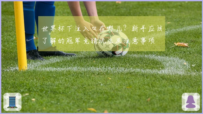 世界杯下注入口在哪儿？新手应该了解的冠军竞猜玩法及注意事项