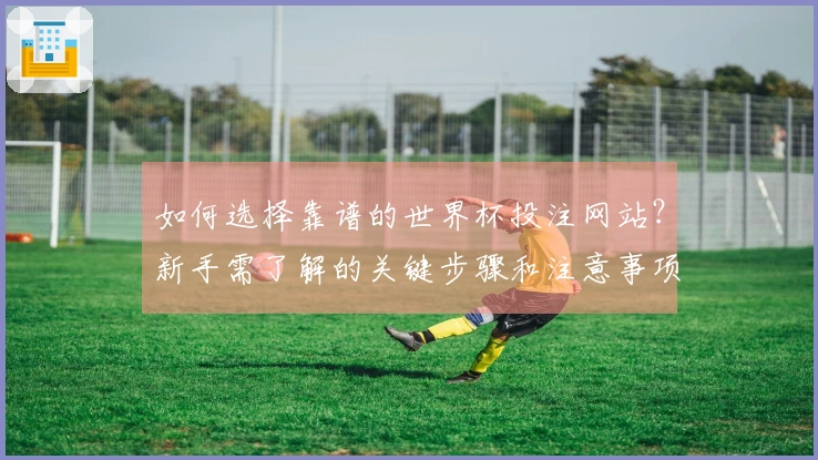 如何选择靠谱的世界杯投注网站？新手需了解的关键步骤和注意事项