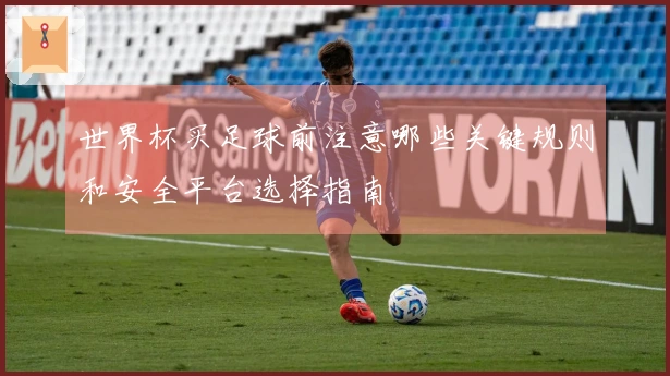 世界杯买足球前注意哪些关键规则和安全平台选择指南