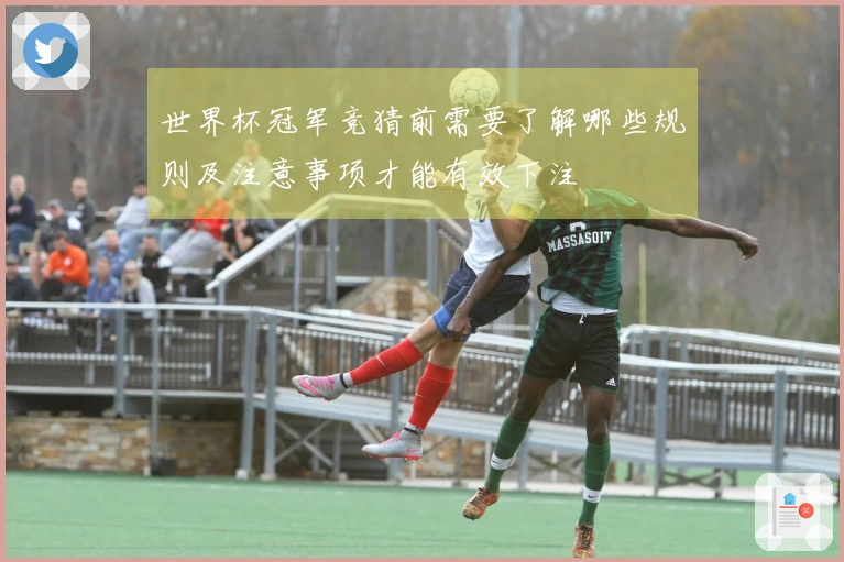 世界杯冠军竞猜前需要了解哪些规则及注意事项才能有效下注