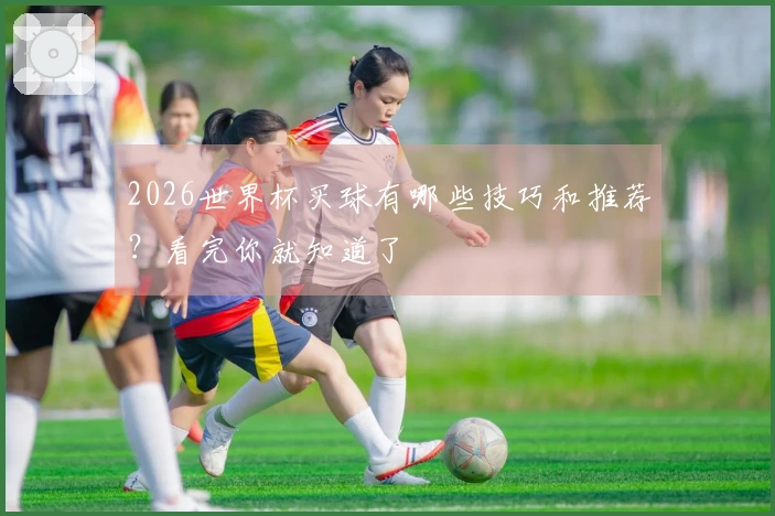 2026世界杯买球有哪些技巧和推荐?看完你就知道了