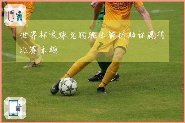 世界杯滚球竞猜玩法解析助你赢得比赛乐趣