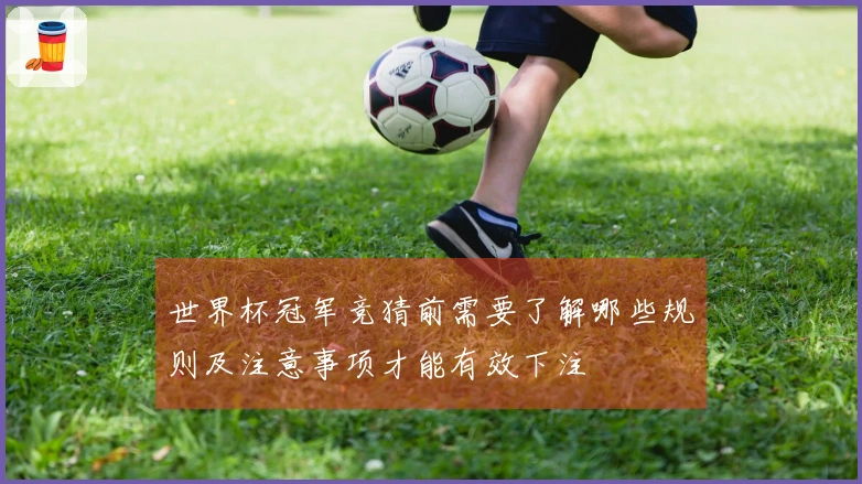 世界杯冠军竞猜前需要了解哪些规则及注意事项才能有效下注